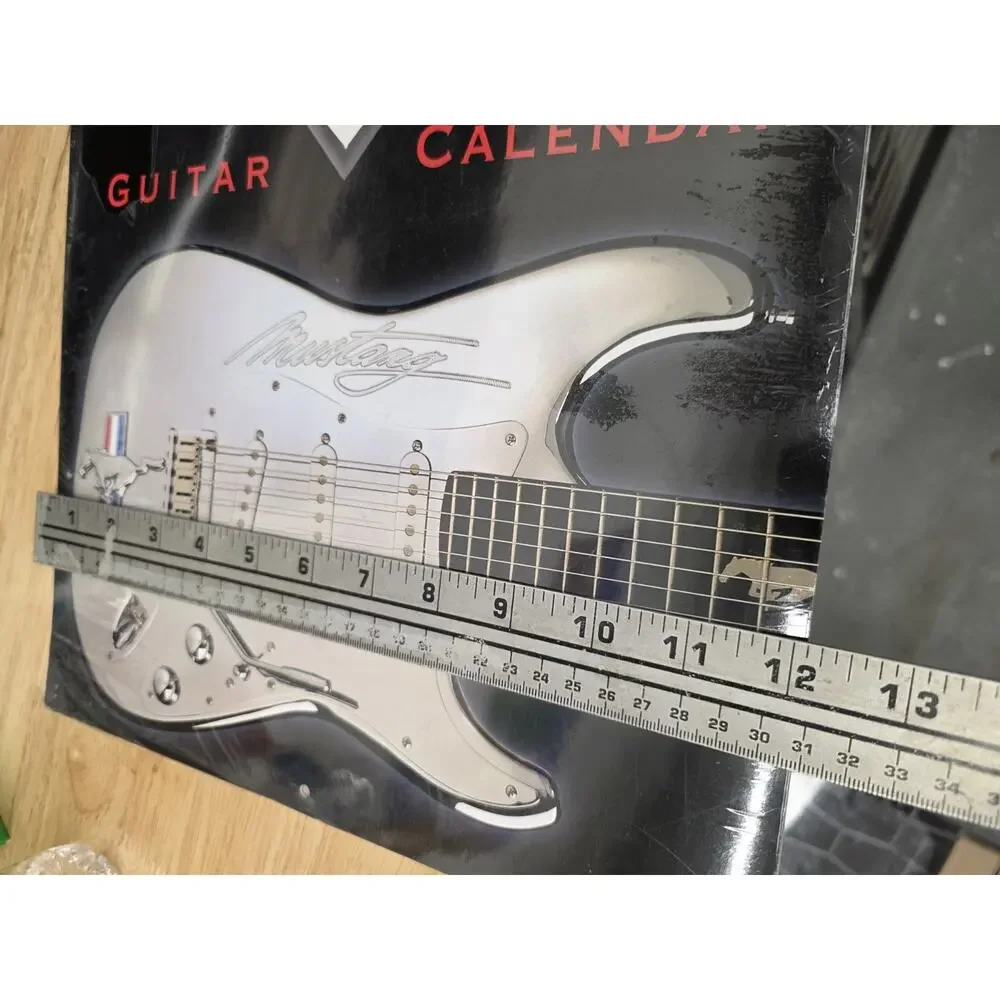 2002 Fender Custom Shop Guitar Calendar SEALED 12x12in